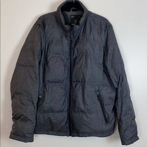 Gap Winter Edition Outerwear Grey Puffer Jacket XL